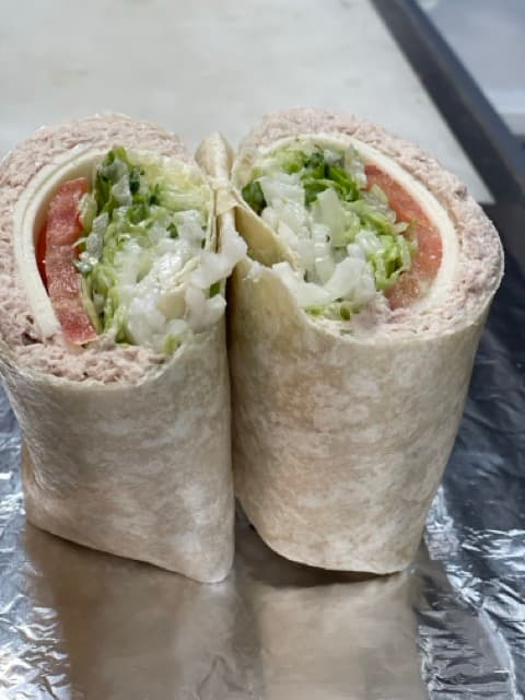 Classic wraps in a large flour tortilla