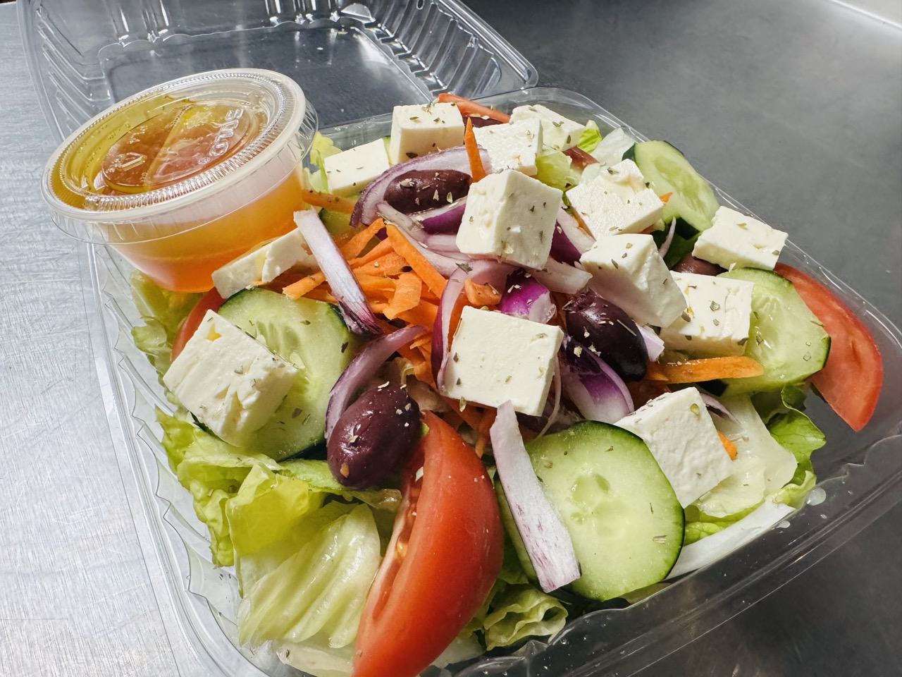 Greek Salad, Stella Pizza Cherry Hill NJ