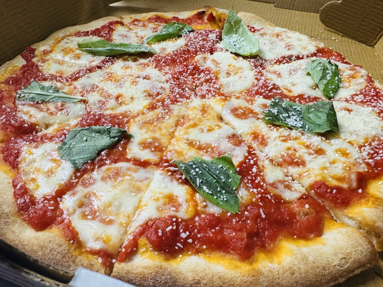 Margherita Pizza, Stella Pizza Cherry Hill NJ