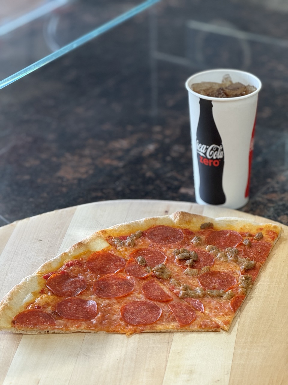 2 Specialty Slices + Fountain Soda